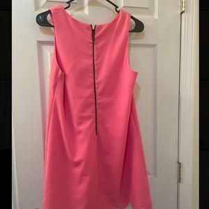 Pink scallop dress